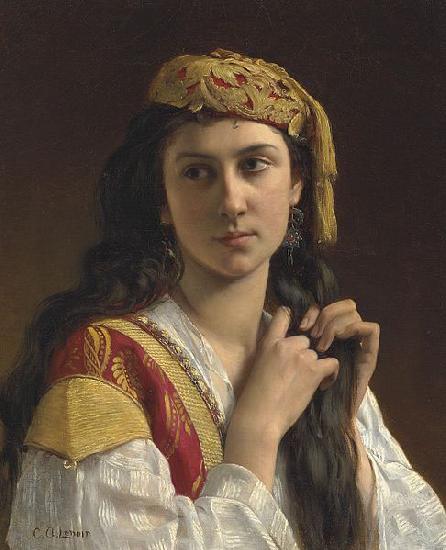 Charles-Amable Lenoir Jeune fille grecque